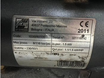 Kompresor za vazduh Fiac Airmec ECU Olievrije Elektrische Zuigercompressor 1.5 PK 205 L / min 8 Bar: slika 3
