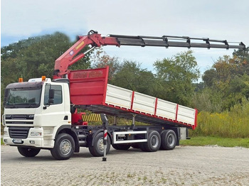 Istovarivač, Kamion sa dizalicom DAF CF 85.380 * HMF 2823 K6 (B3) + FUNK * 8x4 * TOP: slika 2