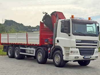 Istovarivač, Kamion sa dizalicom DAF CF 85.380 * HMF 2823 K6 (B3) + FUNK * 8x4 * TOP: slika 3