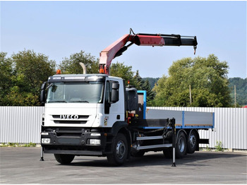 Kamion sa dizalicom Iveco Stralis 310 PRITSCHE 7,05m +KRAN +FUNK: slika 2