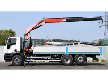 Kamion sa dizalicom Iveco Stralis 310 PRITSCHE 7,05m +KRAN +FUNK: slika 5