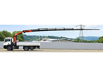 Kamion sa dizalicom MAN TGA 26.430 Pritsche 5,50m + KRAN+ FUNK/6-4H2: slika 4