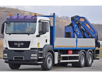 Kamion sa dizalicom MAN TGS 26.360*PRITSCHE 6,60m * PM 30 SP / FUNK *6x4: slika 4