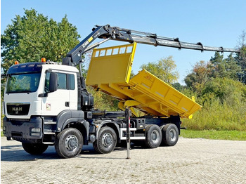 Istovarivač, Kamion sa dizalicom MAN TGS 32.510 * HIAB 288 EP - 5HIDUO/ FUNK * 8x8: slika 3