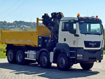 Istovarivač, Kamion sa dizalicom MAN TGS 32.510 * HIAB 288 EP - 5HIDUO/ FUNK * 8x8: slika 4