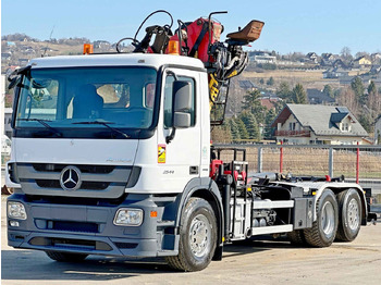 Kamion sa hidrauličnom kukom, Kamion sa dizalicom novi Mercedes-Benz ACTROS 2544 * ABROLLKIPPER * LHO L190Z(78) * TOP: slika 4
