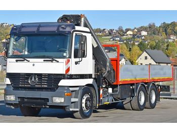 Kamion sa dizalicom Mercedes-Benz ACTROS 2635 Pritsche 6,40m + HIAB 400 E-5 + FUNK: slika 4