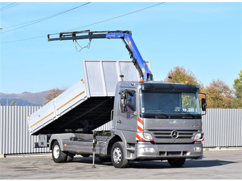 Kamion sa dizalicom, Istovarivač Mercedes-Benz ATEGO 823 Kipper 4,90m* PM 5024 P* TOPZUSTAND: slika 2