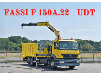 Mercedes-Benz AXOR 2533 ABSCHLEPPWAGEN 7,50 m + FASSI F150A.22  Mercedes-Benz AXOR 2533 ABSCHLEPPWAGEN 7,50 m + FASSI F150A.22: slika 1