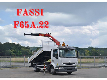 Kamion sa dizalicom RENAULT Midlum 220
