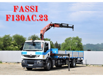 Kamion sa dizalicom RENAULT Premium 320