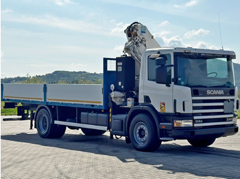 Kamion sa dizalicom Scania 114 G 340 * PRITSCHE 7,00m * EFFER 210 3S + FUNK: slika 4