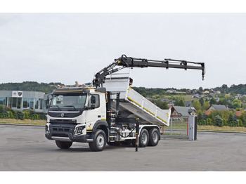 Kamion sa dizalicom Volvo FMX 460 Kipper 5,40m *ATLAS 172.3E/FUNK *6x4: slika 2