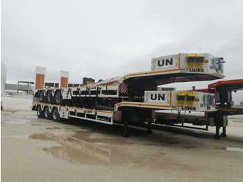 Niska poluprikolica za prevoz za prevoz teških mašina novi LIDER 2022 READY IN STOCK 50 TONS CAPACITY LOWBED [ Copy ]: slika 1