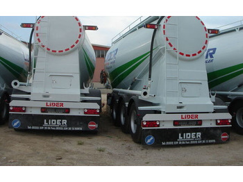 Poluprikolica cisterna za prevoz cementa novi LIDER NEW ciment remorque 2025 YEAR (MANUFACTURER COMPANY): slika 3
