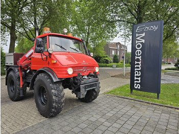 Kamion sa dizalicom UNIMOG