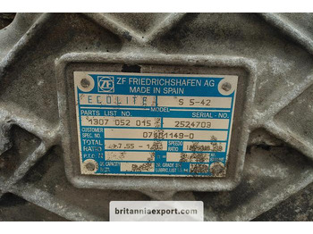 Menjač ZF Ecolite S5-42 Manual Gearbox – 5-Speed | Fits Nissan Atleon Trucks: slika 3 Menjač ZF Ecolite S5-42 Manual Gearbox – 5-Speed | Fits Nissan Atleon Trucks: slika 3