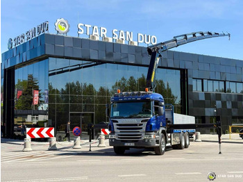 Kamion sa dizalicom SCANIA P 410