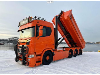 Kamion sa hidrauličnom kukom SCANIA R