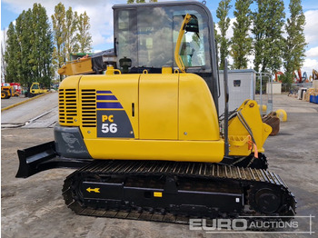Mini bager KOMATSU PC56-7