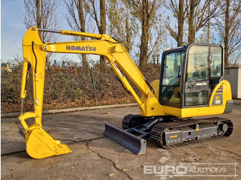 Mini bager KOMATSU PC56-7