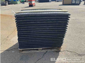 Građevinska oprema Pallet of Plastic Connectable Road Plates, 1200x800x28mm, 22kg per Plate (35 of): slika 5