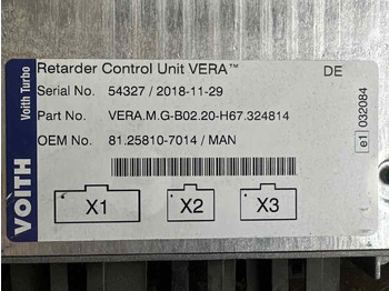 Električni sistem za Kamion MAN ECU PTITRADER 81.25810-7014: slika 2