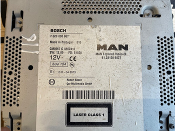 Kabina i enterijer za Kamion MAN RADIO / NAVI 81.28100-6027: slika 2 Kabina i enterijer za Kamion MAN RADIO / NAVI 81.28100-6027: slika 2