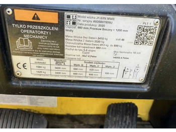Električni viljuškar Hyster J1.6XN: slika 4