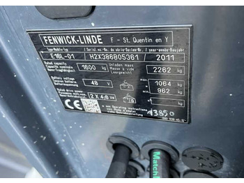 Električni viljuškar Linde E16L-02: slika 4 Električni viljuškar Linde E16L-02: slika 4
