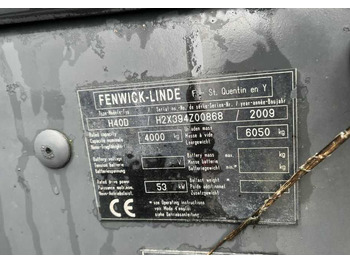 Dizel viljuškar Linde H40D-01: slika 4 Dizel viljuškar Linde H40D-01: slika 4