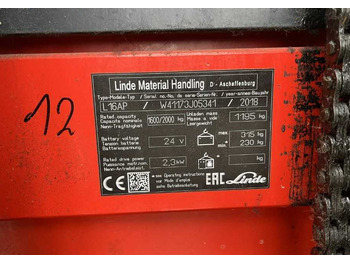 Slagač Linde L16AP: slika 4