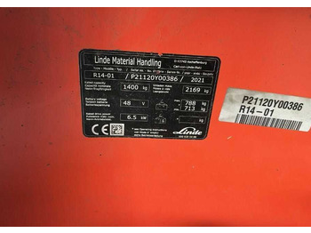 Regalni viljuškar Linde R14-01: slika 4