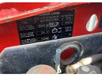 Kolica za palete Linde T16L: slika 5