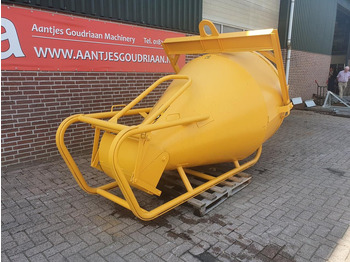 Dodatak za Građevinska mašina novi Beton kubel 2000 liter: slika 2 Dodatak za Građevinska mašina novi Beton kubel 2000 liter: slika 2