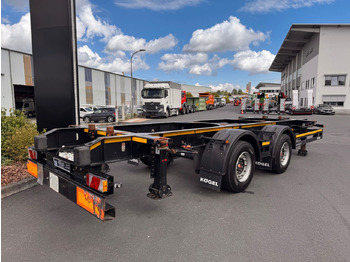 Prikolica za prevoz kontejnera/ Prikolica sa promenjivim sandukom Kögel ZW 18 Lafette SAF Achsen 15.910kg Nutzlast: slika 4