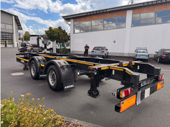 Prikolica za prevoz kontejnera/ Prikolica sa promenjivim sandukom Kögel ZW 18 Lafette SAF Achsen 15.910kg Nutzlast: slika 5