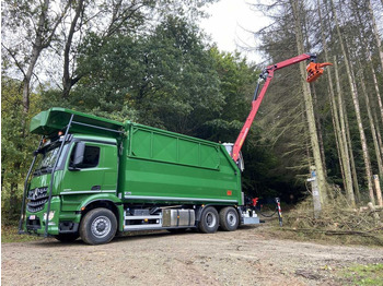Šticar, Kamion sa dizalicom novi Mercedes-Benz Arocs 2751L HAD + Q170L (11,5m!) -EBERT-Fäll-LKW: slika 2