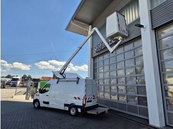 Vazdušna platforma montirana na kamion, Dostavno vozilo Opel Movano 2.3 CDTI  / France Elevateur 121FT, 12m: slika 3