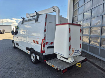Vazdušna platforma montirana na kamion, Dostavno vozilo Opel Movano 2.3 CDTI  / France Elevateur 121FT, 12m: slika 4