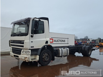Kamion sa golom šasijom i zatvorenom kabinom DAF CF 65 250