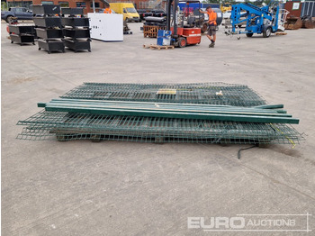 Građevinska oprema Galvanised fencing Panel (4 of), Fencing Posts (5 of): slika 2