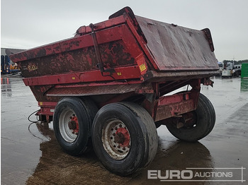 Prikolica za poljoprivredu Herbst 14ton Twin Axle Sprung Draw Bar Tipping Trailer, Hydraulic Tail Gate: slika 3