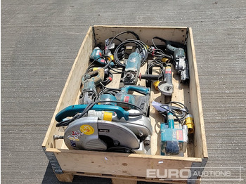 Građevinska oprema Makita 110Volt Cut Off Saw, Belt Sander, Grinder (2 of), Reciprocating Saw (2 of), Hammer Drill, Screwdriver: slika 4