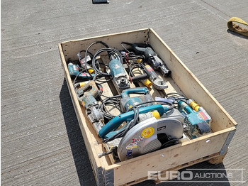 Građevinska oprema Makita 110Volt Cut Off Saw, Belt Sander, Grinder (2 of), Reciprocating Saw (2 of), Hammer Drill, Screwdriver: slika 3