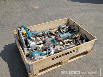Građevinska oprema Makita 110Volt Cut Off Saw, Belt Sander, Grinder (2 of), Reciprocating Saw (2 of), Hammer Drill, Screwdriver: slika 5