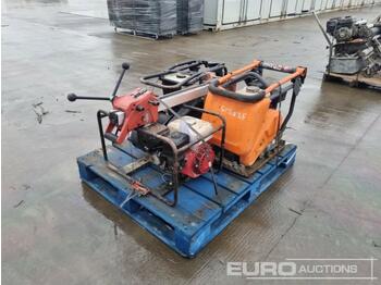 Građevinska oprema Petrol Vibrating Compaction Plate (2 of), Stand to suit Diamond Drill, Generator, Honda Engine: slika 1