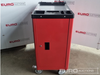 Гаражна опрема Unused Boss Wheeled Tool Cart with 258pc Tools (Red): slika 2