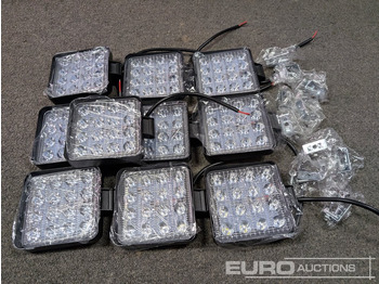 Građevinska oprema Unused LED Work Lights, 48w, 12V/24V, Adjustable Bracket, IP67 Waterproof, 6000k White (10 of): slika 5