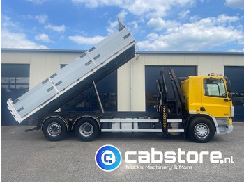 Istovarivač, Kamion sa dizalicom DAF CF 75.310 FAN 6x2 Euro 5 - MANUAL - Bouwjaar 2008 - Kipper - Palfinger PK 15002 Performance - Km 550.899 - Good condition!: slika 4